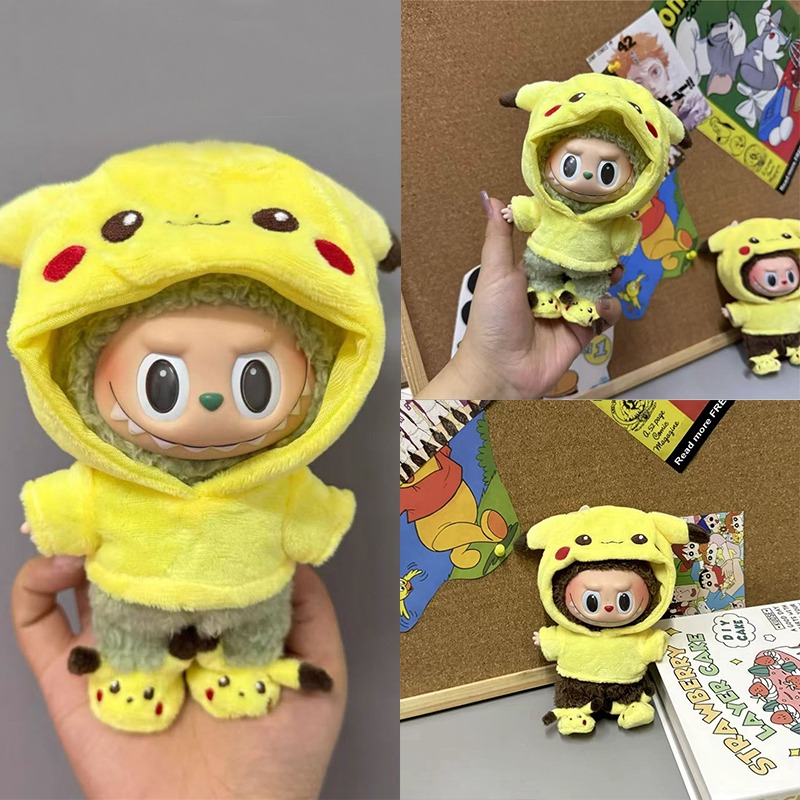 Baby Clothing 1 Year Old - 15 17cm para muñeca Labubu dibujos