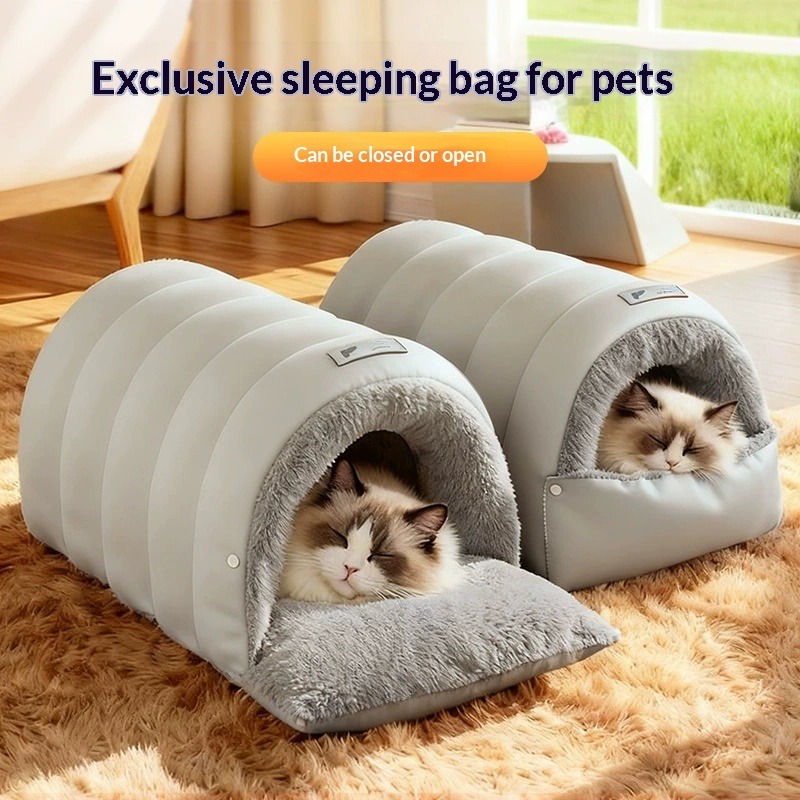 Fleece Sleep Bag - Saco de dormir de cuero semicerrado,