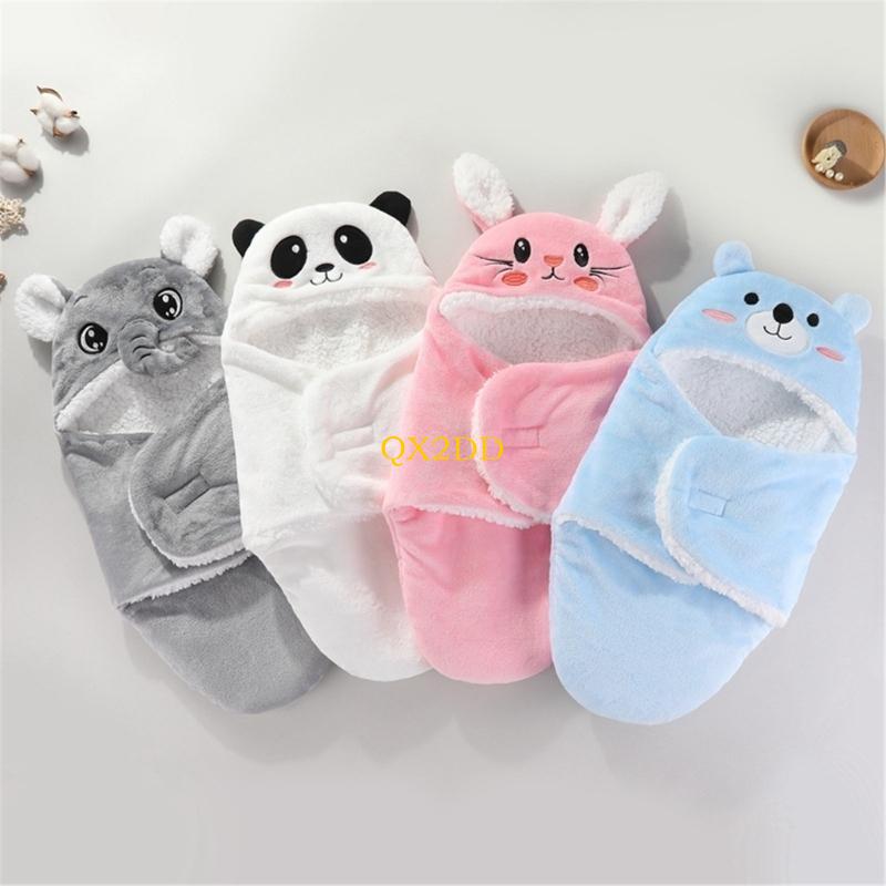 Fleece Sleep Bag - QX2D manta envolvente para bebé recién