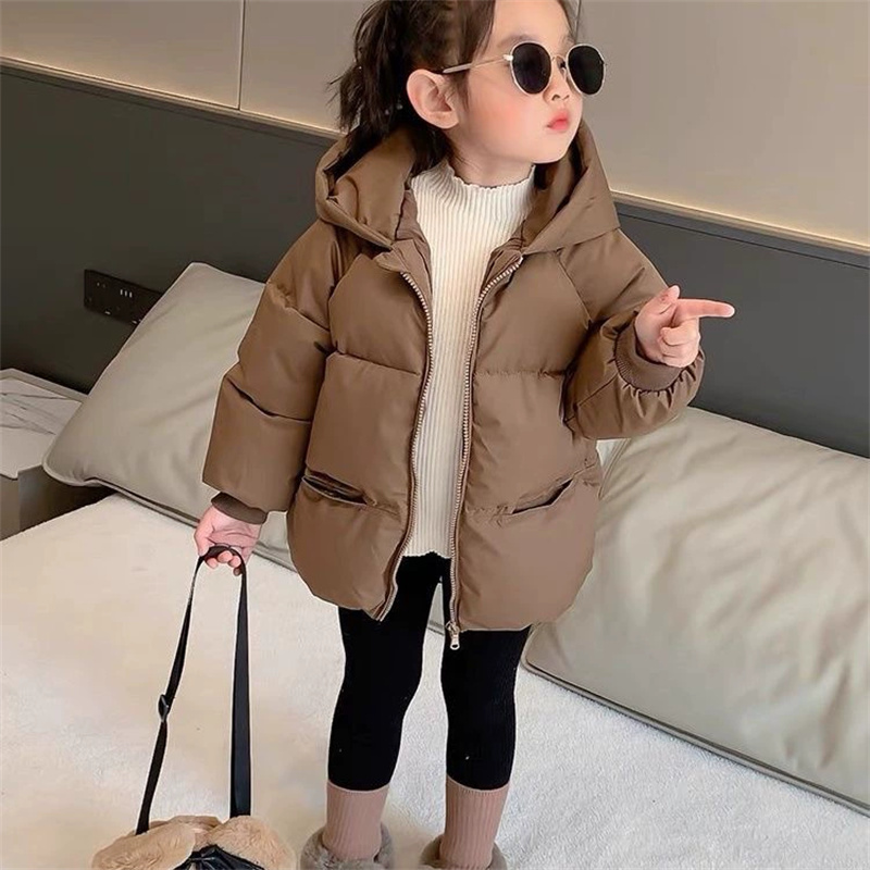 Baby Clothing Zip - Abrigo de algodón para niñas, chaqueta