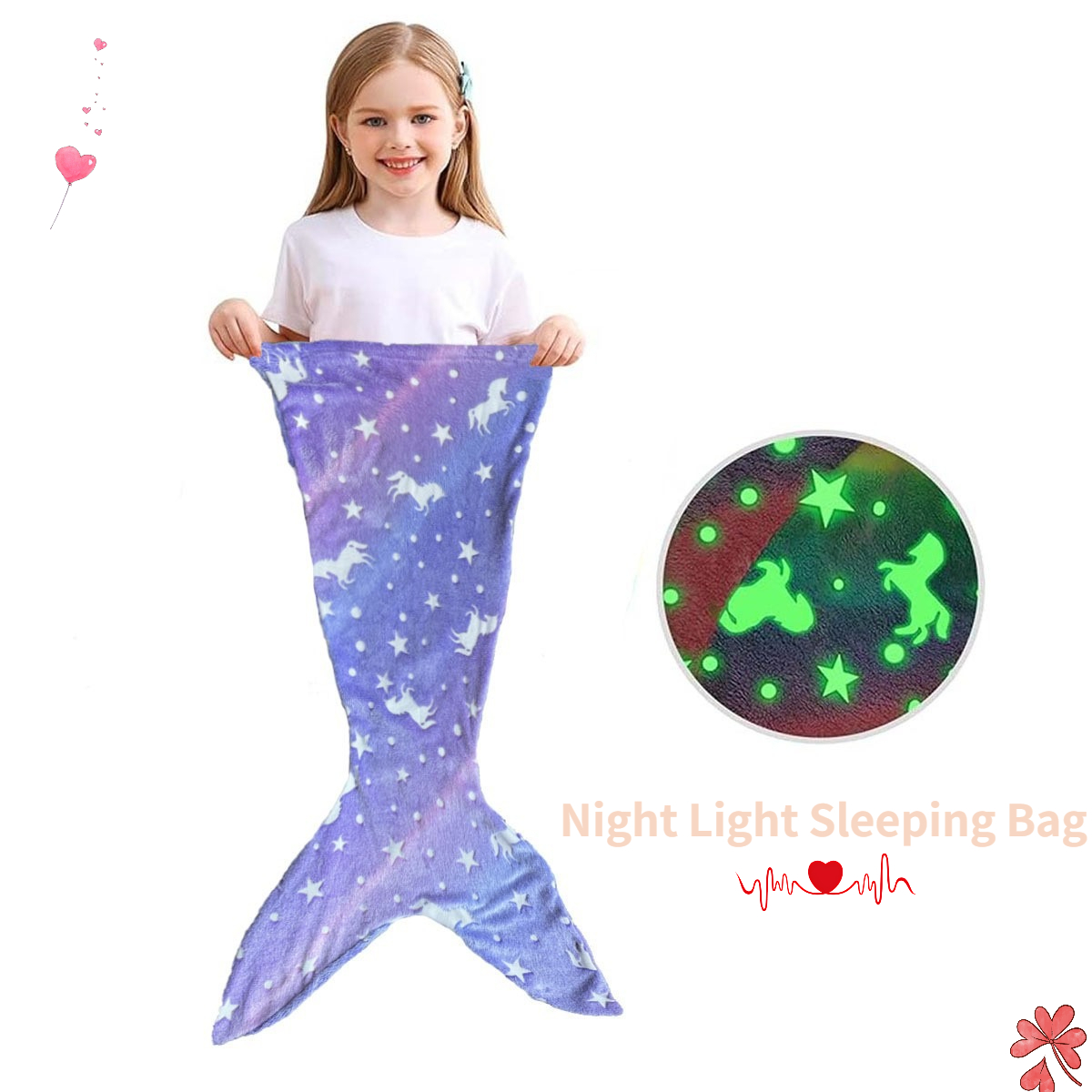 Fleece Sleep Bag - Disfraz de Saco de Dormir con