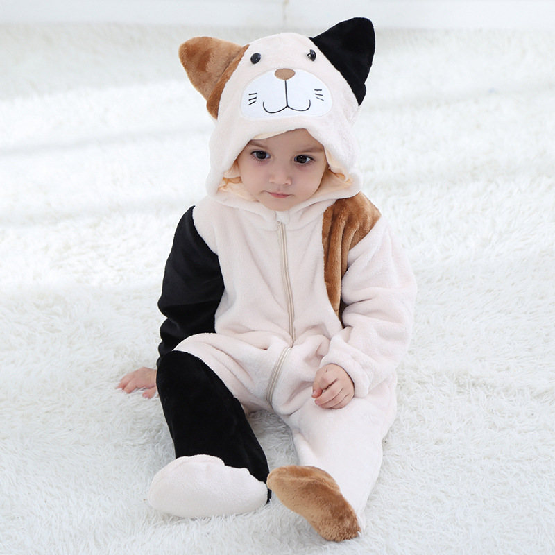 Baby Clothing Zip - Ropa de Animal Cat para bebé