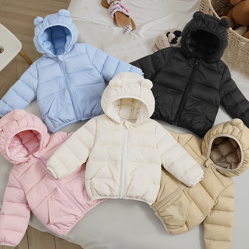 Baby Clothing Zip - Abrigo de plumón para niños, chaqueta