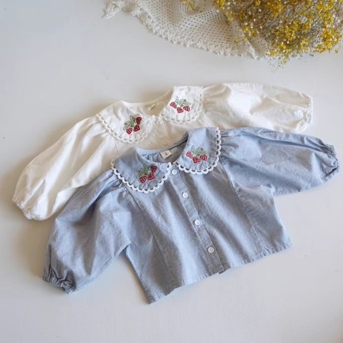 Baby Clothing Embroidery - Camisas Bordadas para Niñas 2026, 0-3