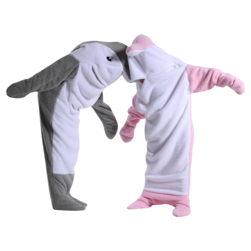 2024 tiburón delfín ballena sa - Fleece Sleep Bag reseña y precio
