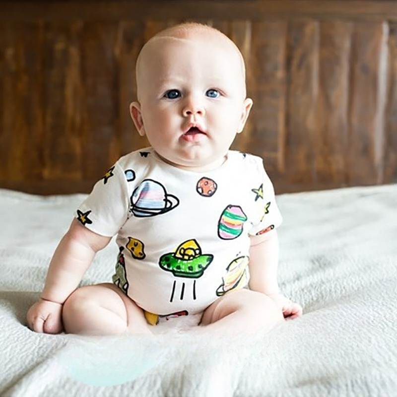 Body de bebé de manga corta, m - Baby Clothing Zip reseña y precio