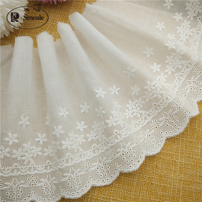 Encaje bordado de algodón hech - Baby Clothing Embroidery reseña y precio