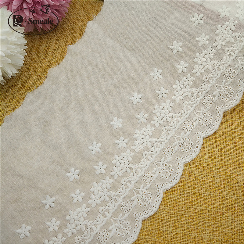 Encaje bordado de algodón hech - Baby Clothing Embroidery reseña y precio