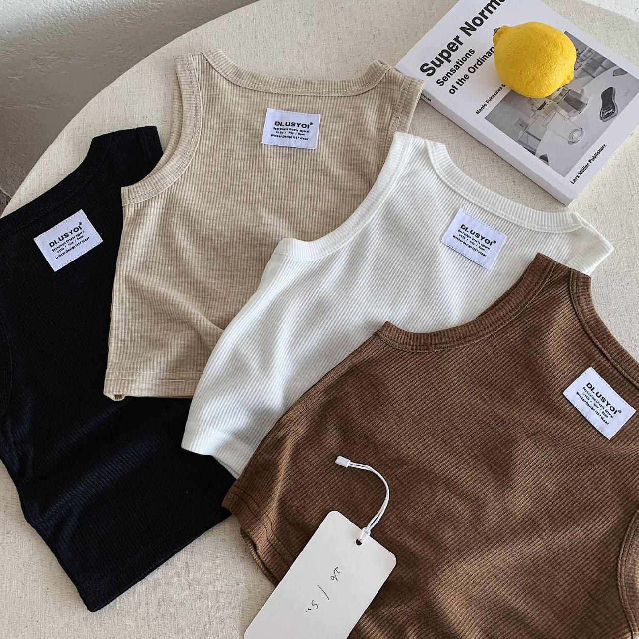 Nueva Camiseta sin Mangas de V - Baby Clothing Korea reseña y precio