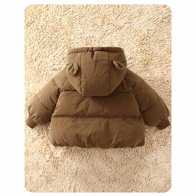Abrigo de algodón para niñas,  - Baby Clothing Zip reseña y precio