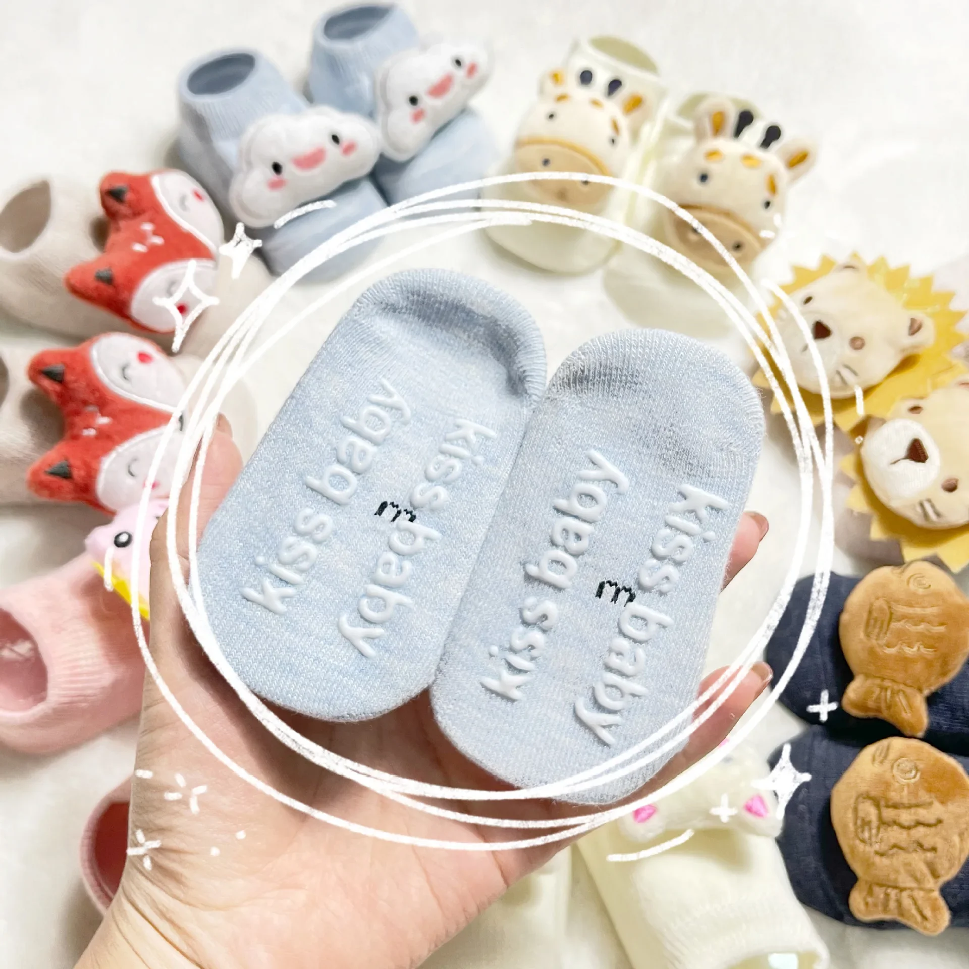Calcetines de algodón Kawaii p - Baby Clothing Korea reseña y precio