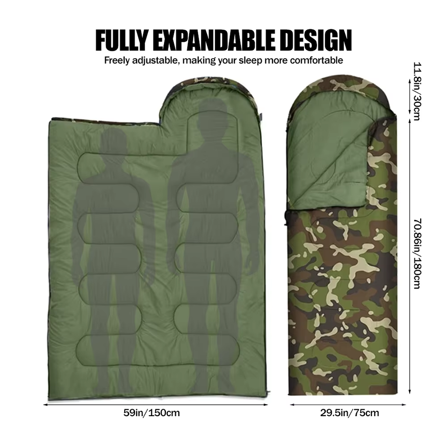 Saco de dormir a prueba de suc - Fleece Sleep Bag reseña y precio