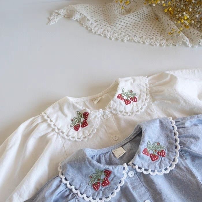 Camisas Bordadas para Niñas 20 - Baby Clothing Embroidery reseña y precio