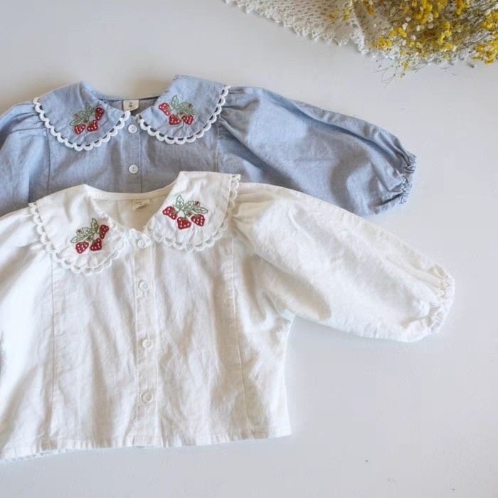 Camisas Bordadas para Niñas 20 - Baby Clothing Embroidery reseña y precio