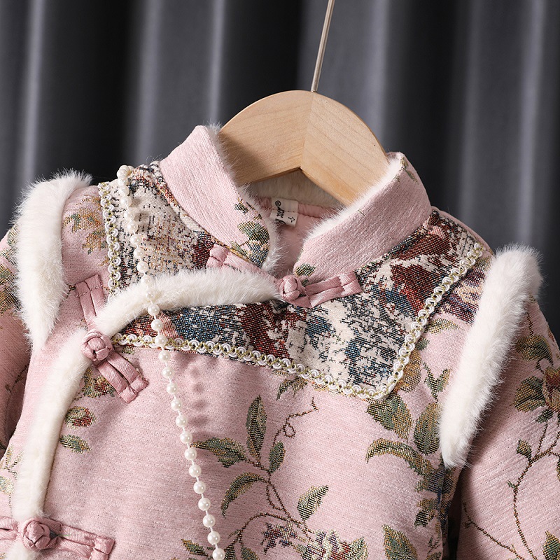Invierno niñas Hanfu niños pri - Baby Clothing Embroidery reseña y precio