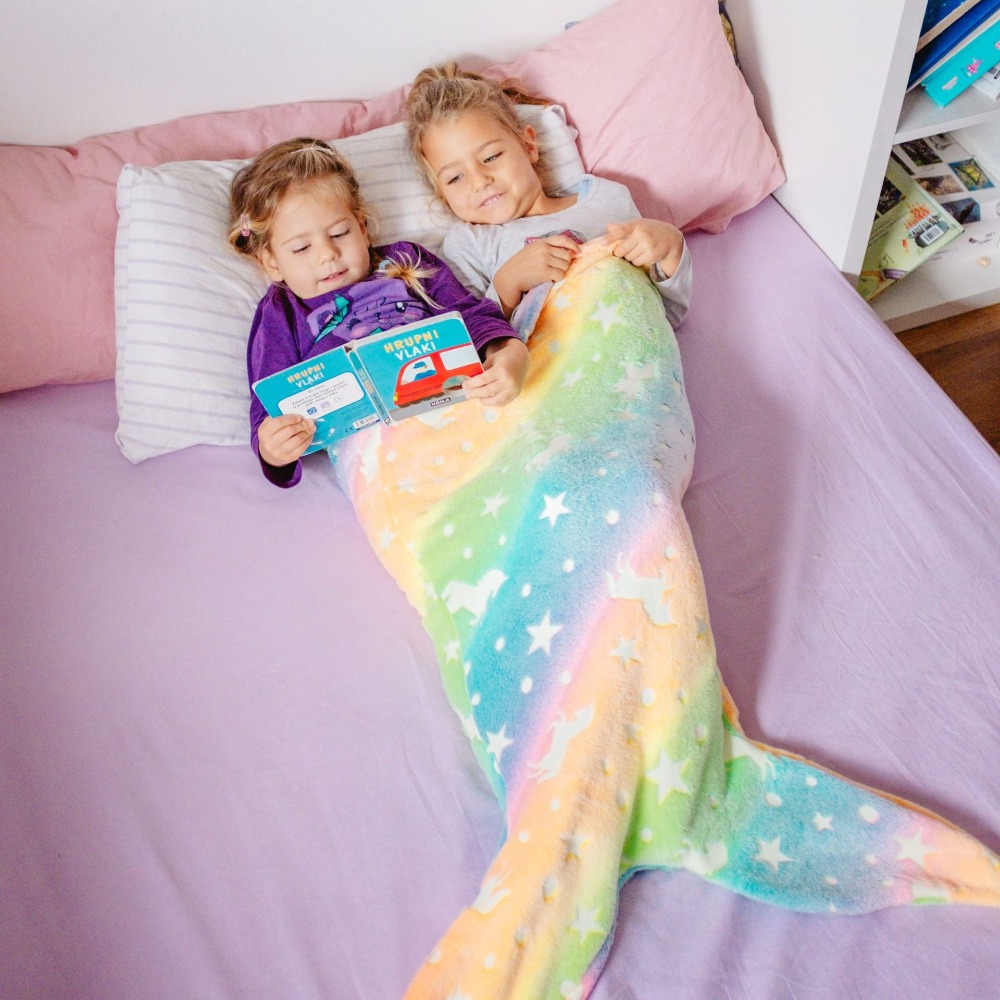 Saco de dormir de sirena de fr - Fleece Sleep Bag reseña y precio