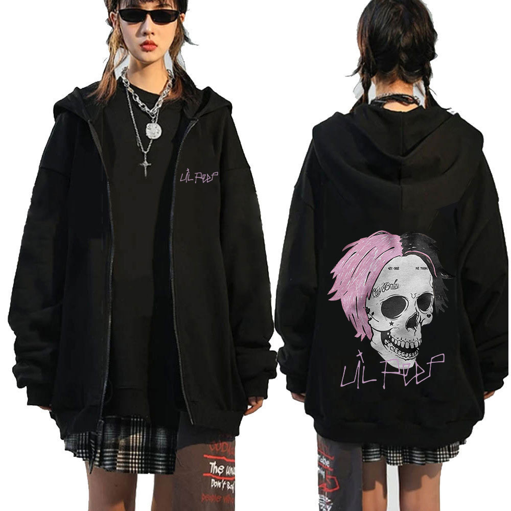 Lil Peep Cry-sudaderas con cre - Baby Clothing Zip reseña y precio